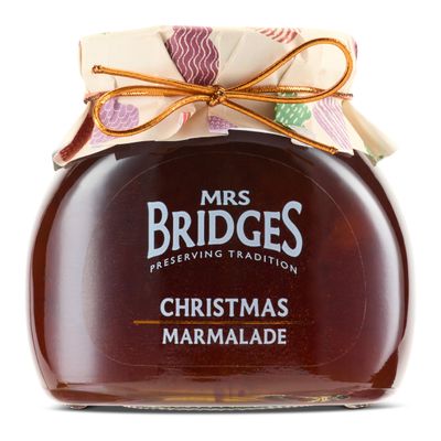 Mrs Bridges Christmas Marmalade, Made in Scotland, 8oz Jar (Pack of 1)