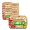 King Oscar Two-layer Sardines in Extra Virgin Olive Oil Cross-Pack, 3.75 Ounce (Pack of 12) view 1