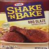 Shake 'N Bake BBQ GLAZE Seasoned Coating Mix 7oz. (4 Boxes) view 1