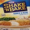 Shake 'N Bake RANCH & HERB Seasoned Coating Mix 4.75oz view 1