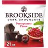BROOKSIDE Dark Chocolate and Pomegranate Flavored Snacking Chocolate Bag, 21 oz view 1