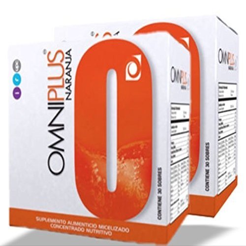 2-Pack Omnilife OML Plus (OmniPlus) Multivitamin Complex - Multiple Flavors (Fruits Supreme, Box (Pack of 30-600ml))