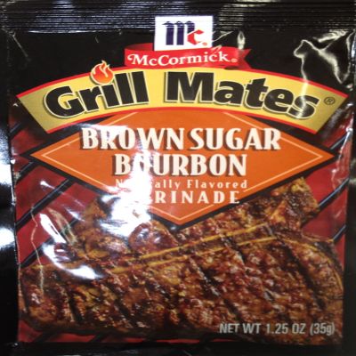 McCormick Grill Mate BROWN SUGAR BOURBON Marinade 1.25oz (15 Packets)