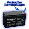 PowerStar 9AH Replacement for 12Volt 7.0Ah 12V 7AH Sealed (SLA) With F1/F2 Longer Lasting view 2
