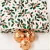 Scott's Cakes Milk Chocolate Peanut Butter Truffle Cream Filling Candies with Peach Foils in a 1 Pound Holly Box view 1