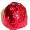 Scott's Cakes Dark Chocolate Peanut Butter Truffle Cream Filling Candies with Red Foils in a 1 Pound Homestead Box view 3
