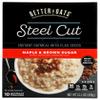 Better Oats Oat Revolution! Instant Oatmeal ~ Steel Cut Oats Maple & Brown Sugar Flavor ~ 10 Pouches Per 15.1 Oz Box [Pack of 3] view 1