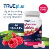 TRUEplus Glucose Tablets, Raspberry Flavor - 50ct view 2
