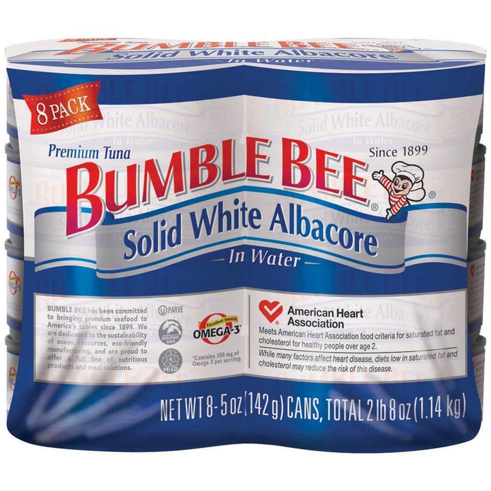 Bumble Bee solid White Albacore 5oz By 8 Counts