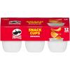 Pringles Potato Crisps Chips, Lunch Snacks, Snack Cups, Original, 8oz Tray (12 Cups) view 1