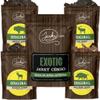 Jerky.com Exotic Jerky Variety Pack | 100% Wild Game Meats Snack Buffalo, Wild Boar, Elk, & Venison Jerky | All-Natural, High Protein, No MSG  Unique Christmas Gifts for men for Men, Hunters, Keto Snacks  7 oz view 1
