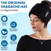 Headache Hat Halo - Migraine Relief Cap Long Lasting Cooling Ice Pack Mask - Cold Compress Head Wrap for Tension, Stress & Hangover Natural Cooling Therapy view 3