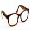 (2 PACK + BONUS) Foster Grant +1.25 "CHANNING" Brown Tortoise Plastic Frame Reading Glasses with Spring Hinges -H25+ + FREE BONUS MICRO-SUEDE CLEANING CLOTH view 4