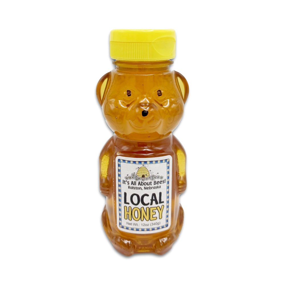 ITS ALL ABOUT BEES! Honey Bear - Local (12 Oz.)