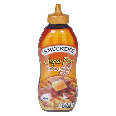 Smucker's Sugar Free Breakfast Syrup, 14.5 Fl Oz (Pack of 12)