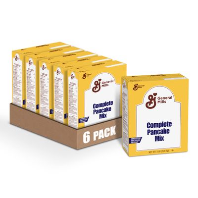 Gold Medal Complete Pancake Mix, 5 Lb Box (Pack of 6)