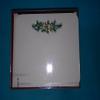 Crane & Co HC6717A Hand Engraved Imprintable Cards 10 Notes 10 Envelopes 4 5/8" x 6 1/8" 100% Cotton Paper Bells & Evergreen view 1