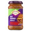 Pataks Hot Mango Pickle - Authentic Indian Relish w/Mango Chunks, Mustard Seeds & Aromatic Spices  Perfect for Sandwiches, Salads & Cold Meats - Vegan Spicy Pickle - 10oz Jar (Pack of 1) view 1