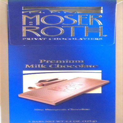 Moser Roth Fine Premium Milk Chocolate (Pack of 4)