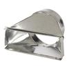 GAF Master Flow - 10" x 3-1/4" to 4" Stack Boot - SB10X3.25X4 - Galvanized Steel, in-Wall Duct Transition, Connects Round Pipe, Flex Duct to Rectangular Stack, HVAC Ventilation Fitting view 2