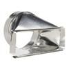GAF Master Flow - 10" x 3-1/4" to 4" Stack Boot - SB10X3.25X4 - Galvanized Steel, in-Wall Duct Transition, Connects Round Pipe, Flex Duct to Rectangular Stack, HVAC Ventilation Fitting view 4