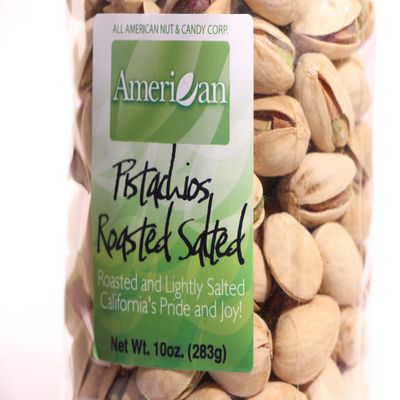 10oz Gourmet Style Bag of Roasted Lightly Salted Californian Pistachios [5/8 lb.]
