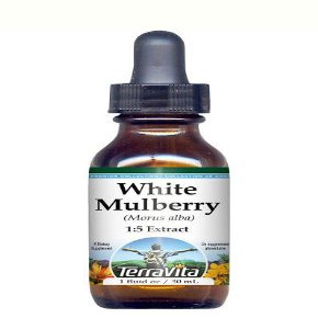 White Mulberry (Morus alba) Glycerite Liquid Extract (1:5) - No Flavor (1 oz, ZIN: 512733)