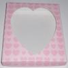 Scott's Cakes Dark Chocolate Almond Bark in a 8 oz. Pink Heart Box view 2