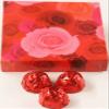 Scott's Cakes Milk Chocolate Covered Amaretto Cherries in a 1 Pound Pink Roses Box view 1