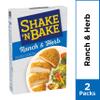 Shake 'N Bake Ranch & Herb Seasoned Coating Mix (4.75 oz Boxes, Pack of 8) view 2
