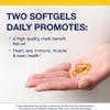 Metagenics OmegaGenics Fish Oil EPA-DHA 720 mg - High Potency Omega-3 Supplement* - Supports Heart, Joint, Brain & Immune Health* - Sustainably Sourced, Purity-Tested Fish Oil - 240 Softgels view 2