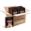 Better Oats Steel Cut Instant Oatmeal Packets, Maple and Brown Sugar Flavor with Flax Seeds, Quick-Cooking Breakfast, Box of 10 Pouches (Pack of 6) view 1