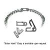 Adrenal Insufficiency Medical ID Alert Bracelet with Embossed Emblem from Stainless Steel. D-Style, Premium Series. view 3
