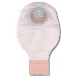 SUR-FIT Natura Two-Piece Drainable Pouch with Filter-Color Code Blue Flange 2 3/4" - Box of 20