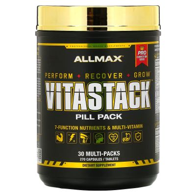 ALLMAX VITASTACK, Pill Pack, 30 Multi-Packs