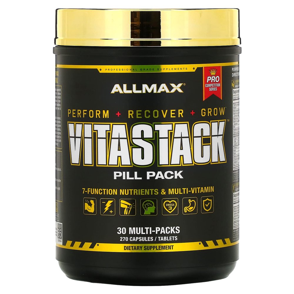 ALLMAX VITASTACK, Pill Pack, 30 Multi-Packs