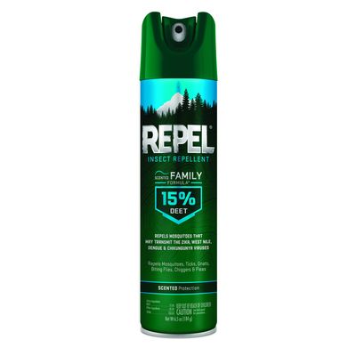 Repel Insect Scented Family Formula 15% DEET, 6.5 oz - 1 Count