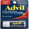 2 Pack of Pocket Pack Advil Pain Reliever / Fever Reducer Ibuprofen 200mg - 10 Coated Tablets PER Pack (20 Tablets Total) view 3