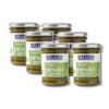DeLallo Traditional Basil Pesto, Made in Italy, Gourmet Spread, Ready to Use Pasta Sauce, Made with Fresh Ligurian Basil, Olive Oil, Pine Nuts, and Parmesan Cheese, Non-GMO, All Natural, 6.35 oz Jar, (6 Pack) view 1