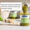 DeLallo Traditional Basil Pesto, Made in Italy, Gourmet Spread, Ready to Use Pasta Sauce, Made with Fresh Ligurian Basil, Olive Oil, Pine Nuts, and Parmesan Cheese, Non-GMO, All Natural, 6.35 oz Jar, (6 Pack) view 4