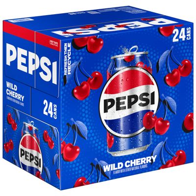 Pepsi Cola Cans (12 Fl Oz, 24 Count)
