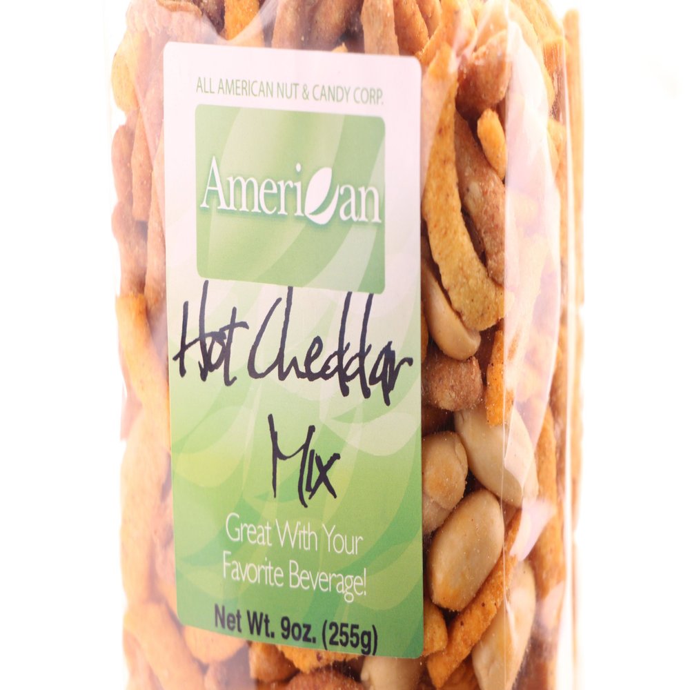 9oz Gourmet Style Bag of Hot & Crispy Cheddar Mix [9/16 lb.]