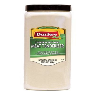 Durkee Unseasoned Meat Tenderizer, 34 Ounce (Pack of 6)