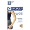 Truform Lymphedema Compression Arm Sleeve, 15-20 mmHg Post Mastectomy Support, Dot Top Grip Band, Beige, Small view 4