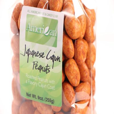 9oz Gourmet Style Bag of Delicious Japanese Cajun Peanuts [916 lb.]