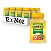 Mott's Applesauce, 24 Oz Jar (Pack Of 12), No Artificial Flavors, Good Source Of Vitamin C, Nutritious Option For The Whole Family view 1
