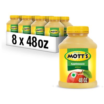 Mott's Applesauce, 48 Ounce Jar (Pack of 8)