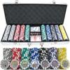 1/8 ~ Casino Poker Chip Case Birthday ~ Edible Cake/Cupcake Topper - d7347 view 1