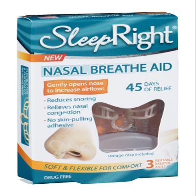 Sleep Right Nasal Breathe Aid 3 CT (Pack of 12)