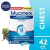 Mucinex Maximum Strength 12-Hour Chest Congestion Expectorant Tablets, 42 ct (Pack of 6) view 2